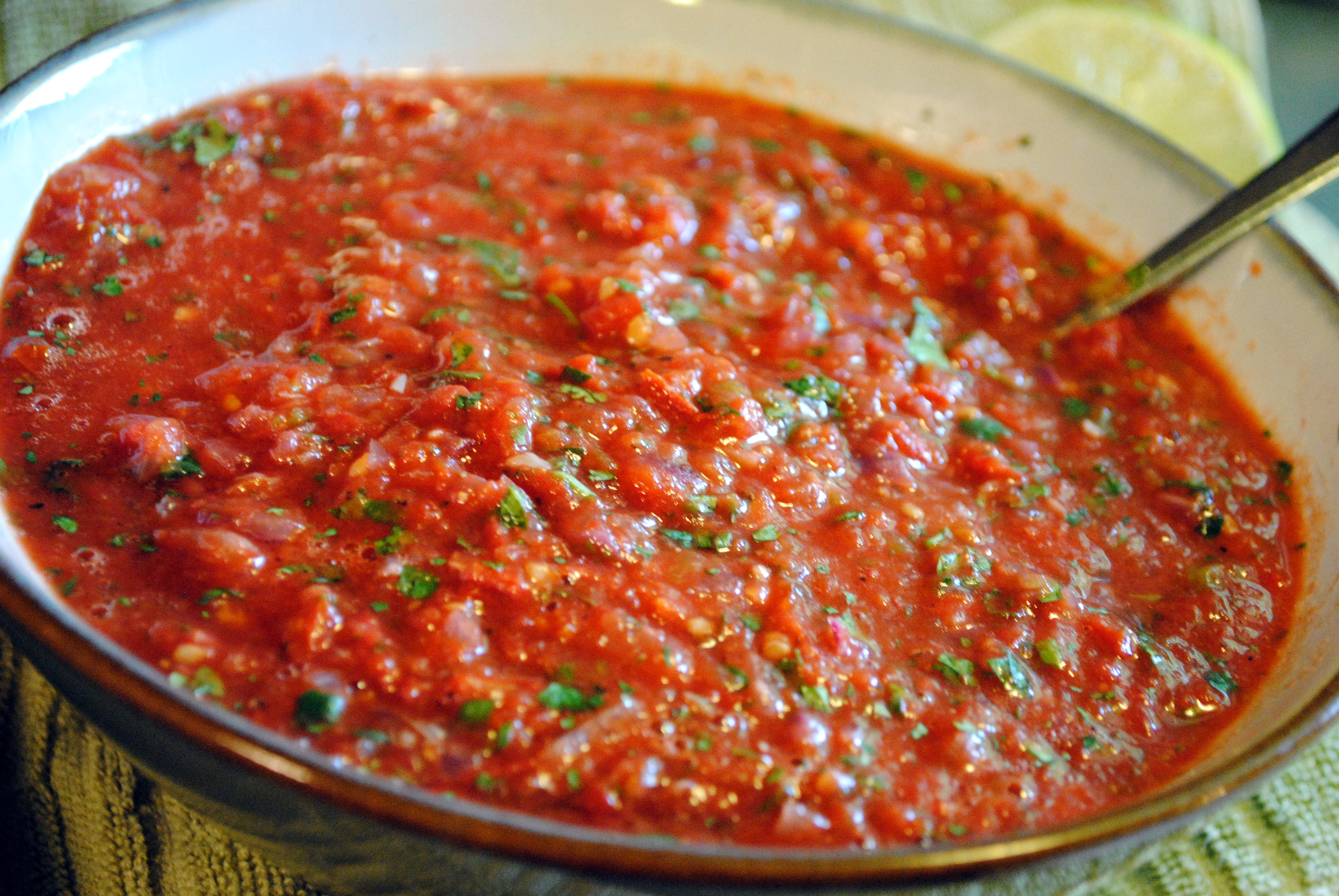 Got Tomatoes? Fresh tomato salsa recipe