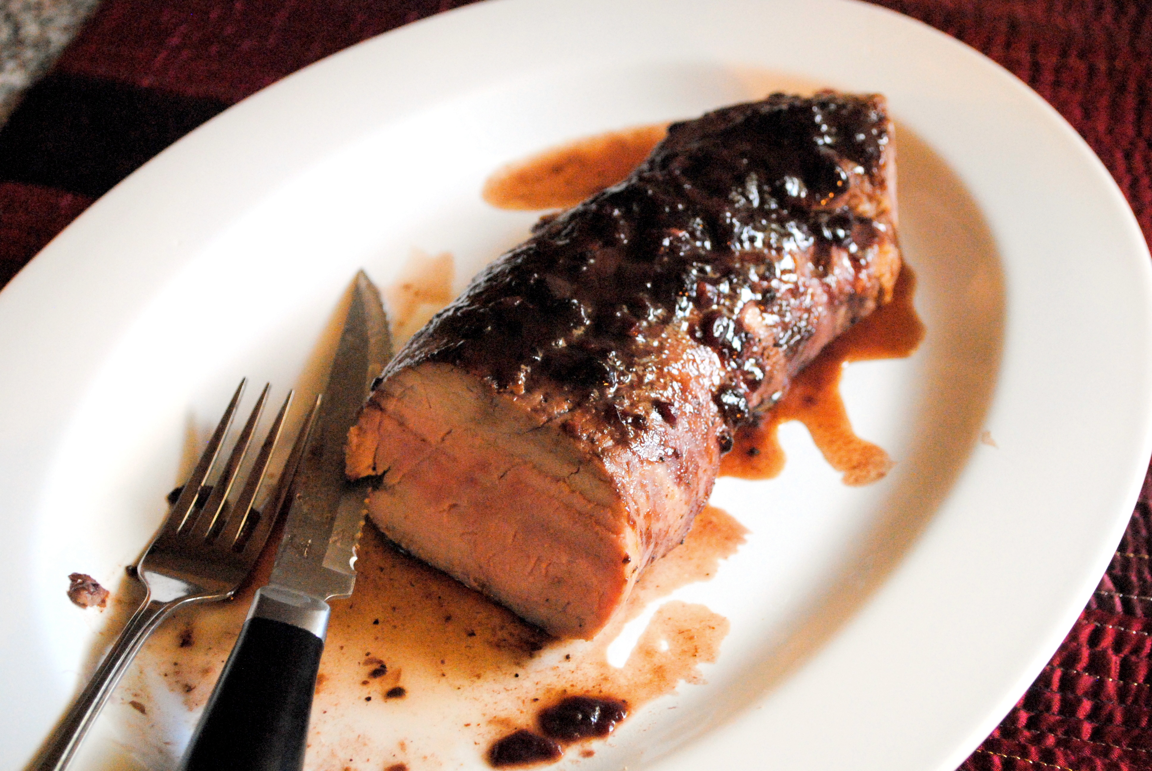 Blackberry Jalapeño Pork Loin