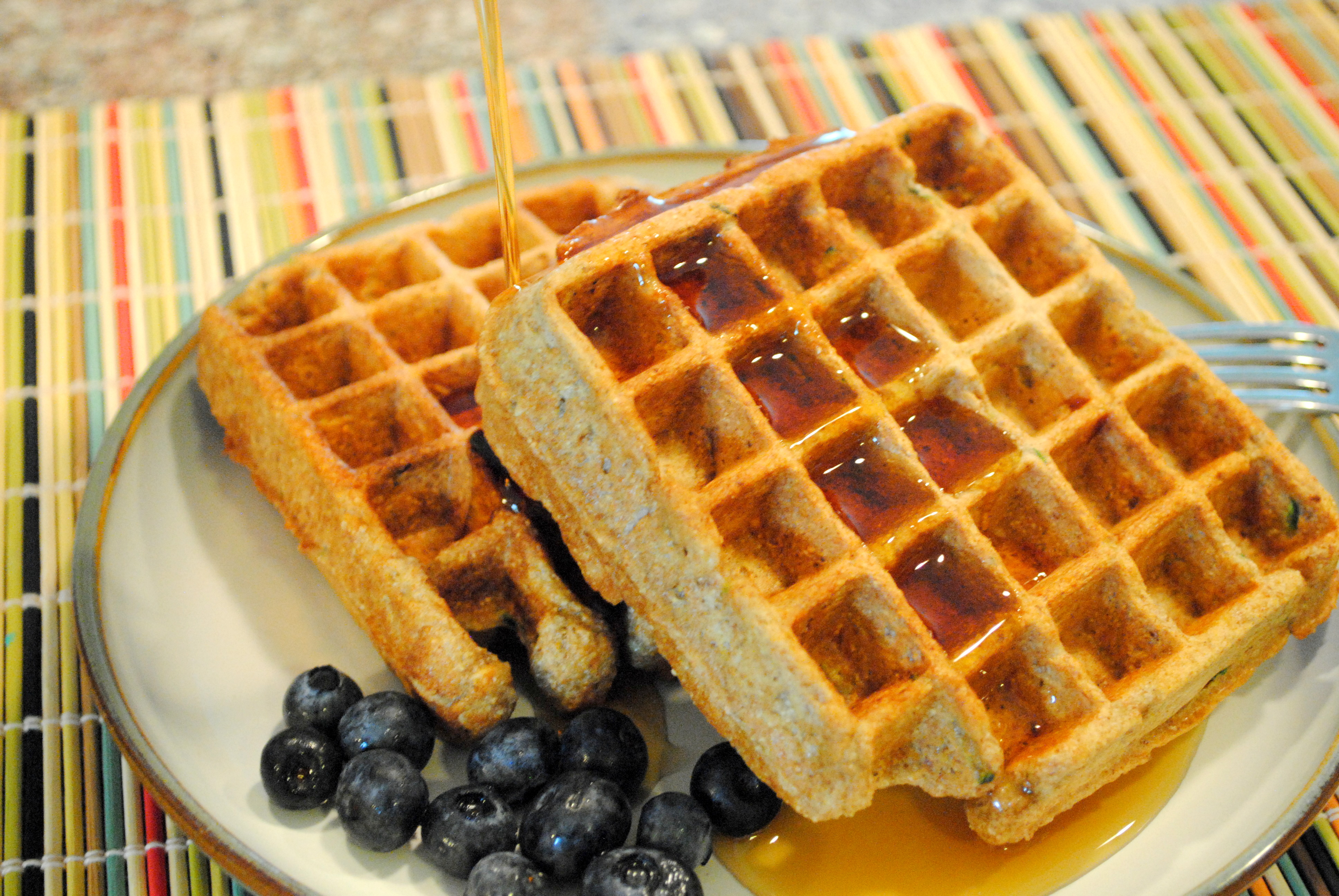 zucchini waffles