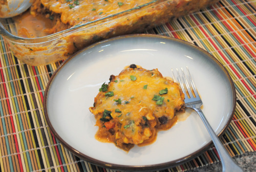 Spaghetti Squash Taco Bake
