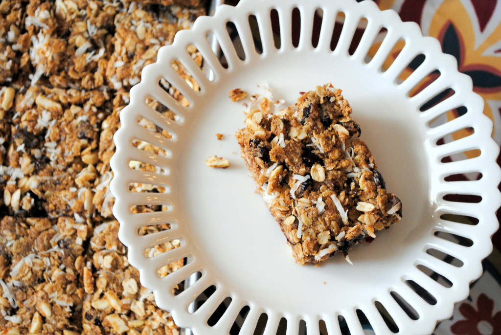 Dark Chocolate Almond Butter Lactation Bars